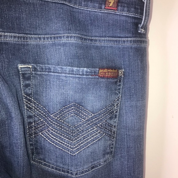 7 for All Mankind Slouch Jeans Size 34 - Picture 3 of 7